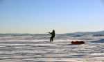 Skikurs mit Kometen im Lappland